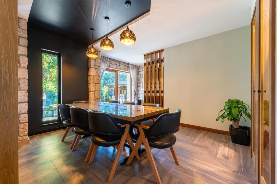 Elegant Dining Table in the Heart of the Villa