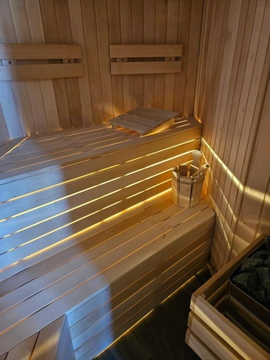 Inviting Sauna for Ultimate Relaxation
