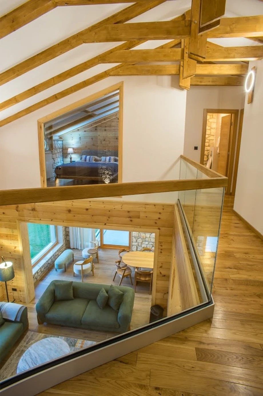 Second Floor Layout of a Montenegro Villa