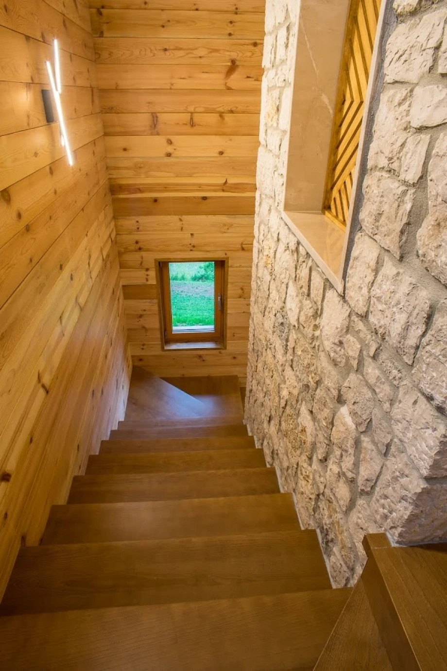 Stylish Internal Stairs in a Montenegro Villa