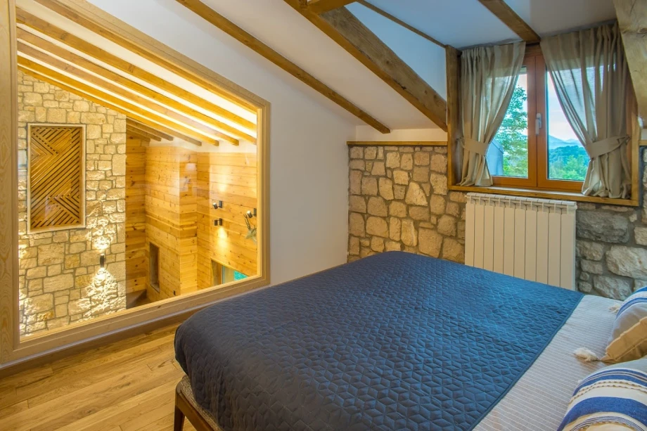 Cozy and Comfortable Bedroom in a Montenegro Villa