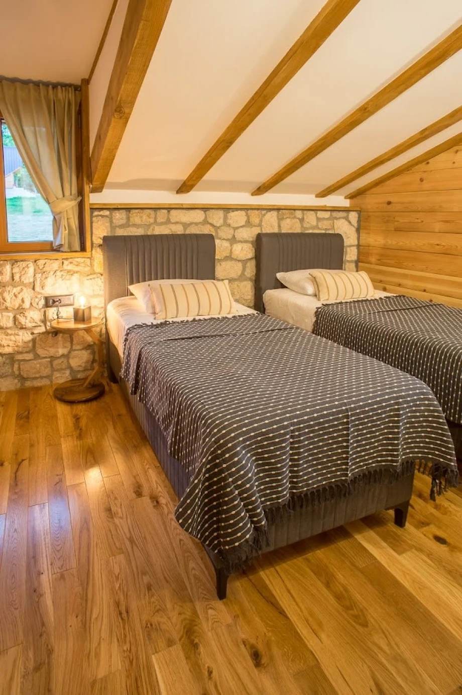 Bright and Airy Bedroom in a Montenegro Villa