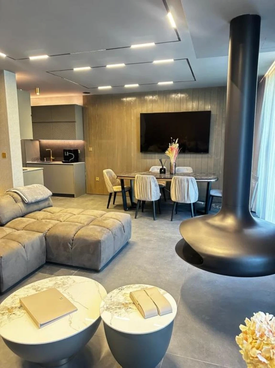 Spacious Living Room at Montenegro Villa