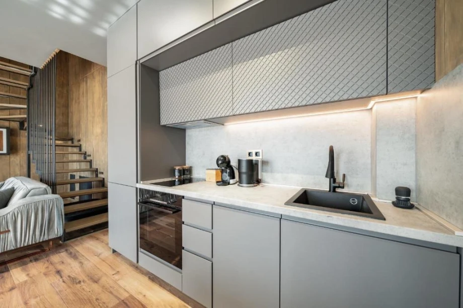 Modern Kitchen at Montenegro Villa