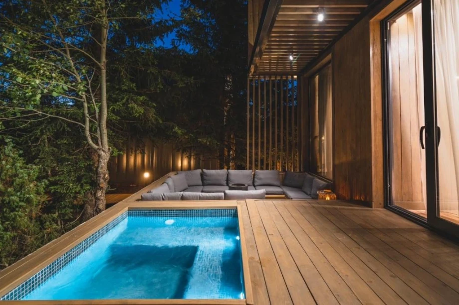 Elegant Outdoor Pool at Montenegro Villa