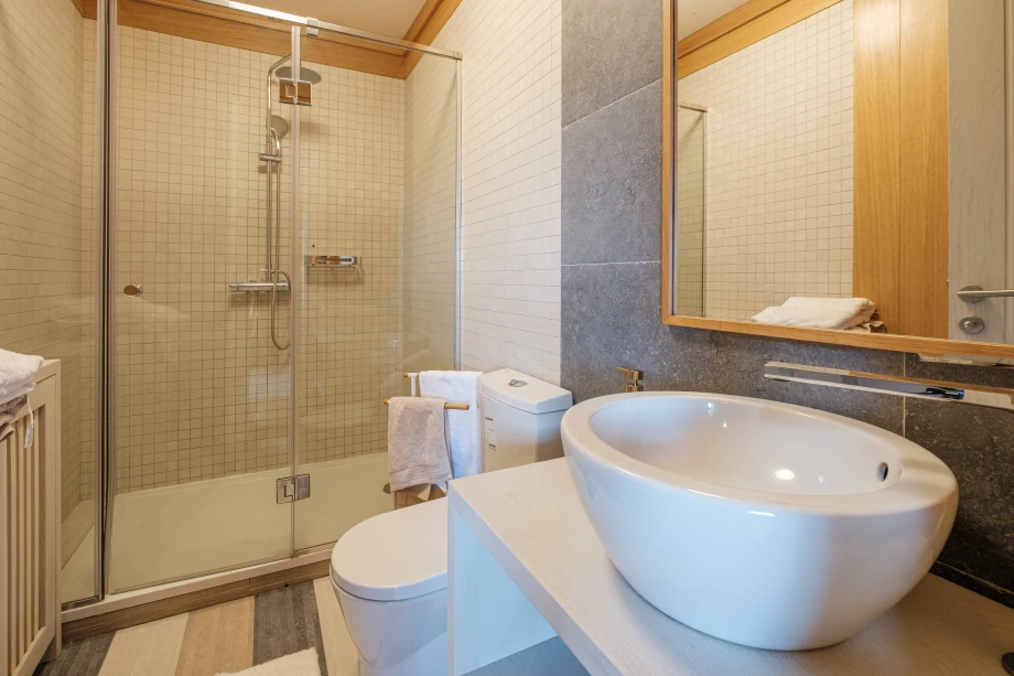 Efficient Bathroom Design Maximizing Space in Montenegro Villa