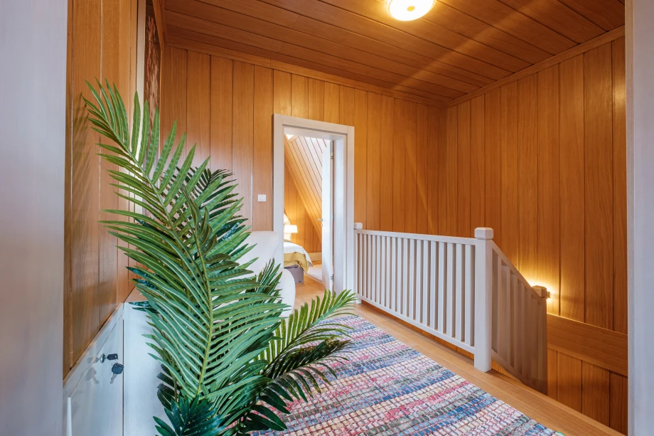 Spacious Hallway with Contemporary Design in Montenegro Villa