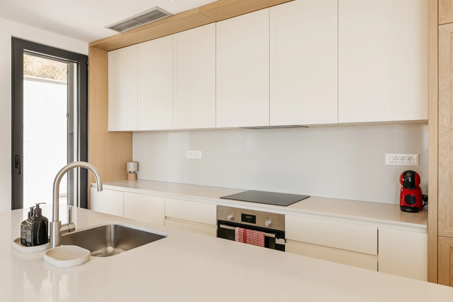 Fully Equipped Modern Kitchen in a Stone Villa