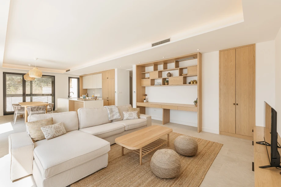 Bright and Spacious Living Room in a Luxury Villa