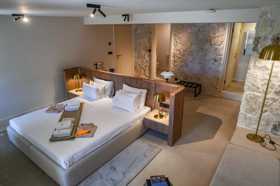 Rustic Elegance: Stone Walls Enhancing Villa's Charm