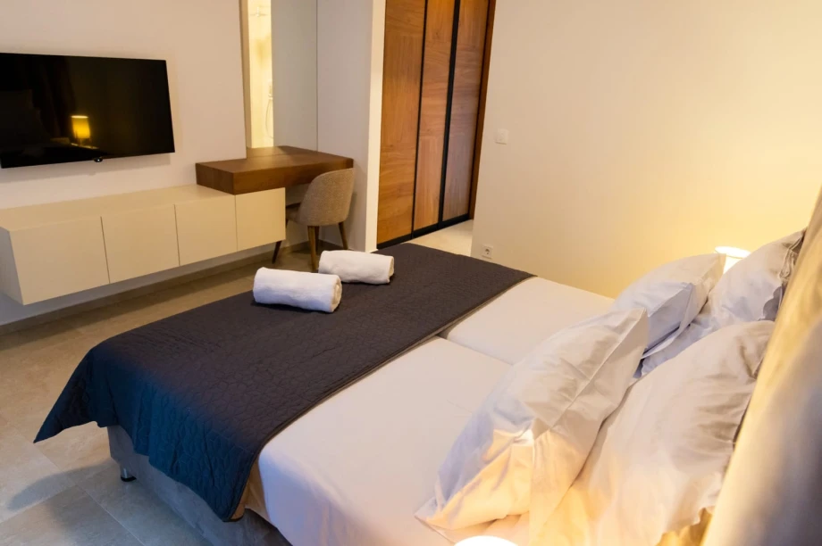 Elegant and Serene Bedroom in Montenegro Villa