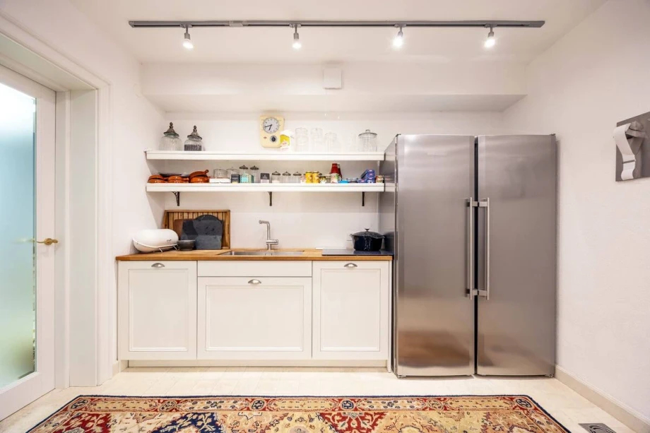 Modern Villa Kitchen Fully Equipped for Culinary Comfort