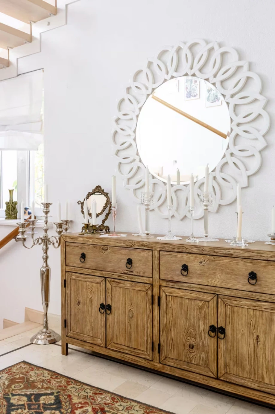 Villa Bedroom Highlighting Warm Wooden Details and Elegant Decor