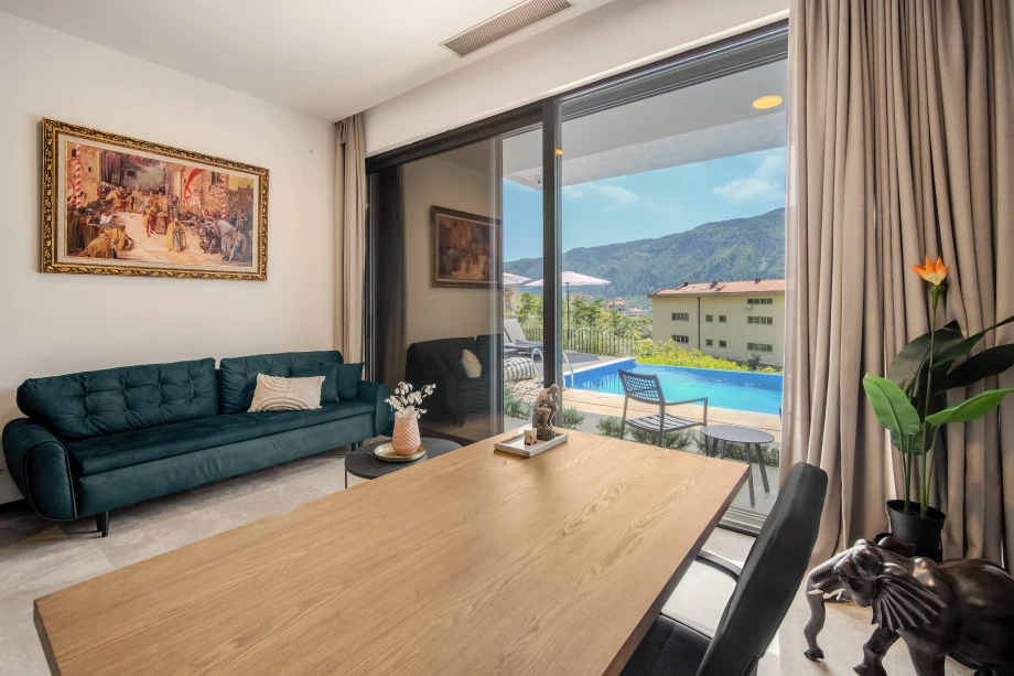 Villa Work Corner with Functional Desk and Cozy Ambience