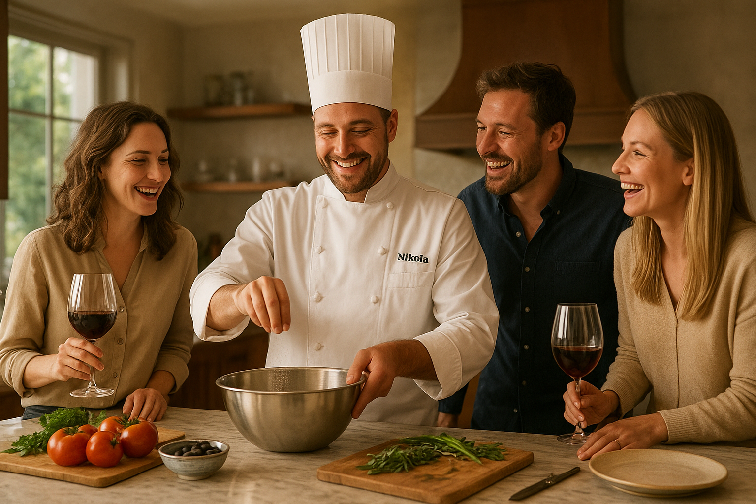 Experience a Private Cooking Class in a Luxury Villa