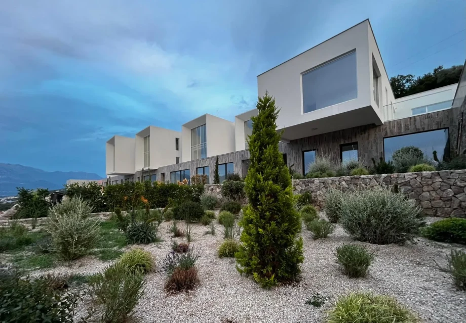 Full View of Luxury Villa Complex in Krašići