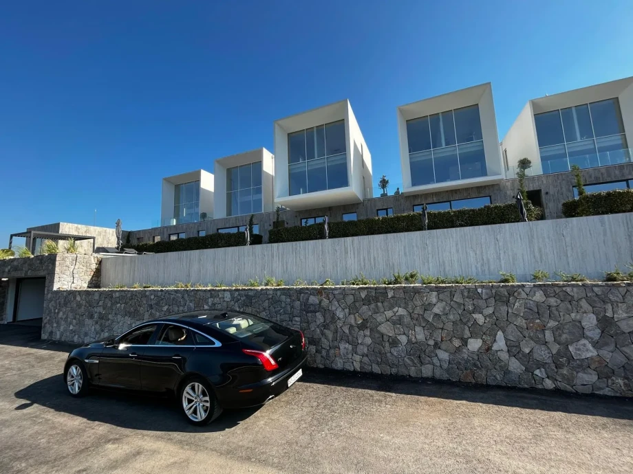 Full View of Luxury Villa Complex in Krašići