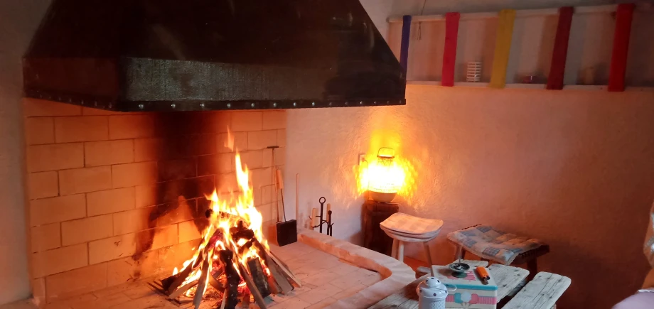 Taverna with Fireplace