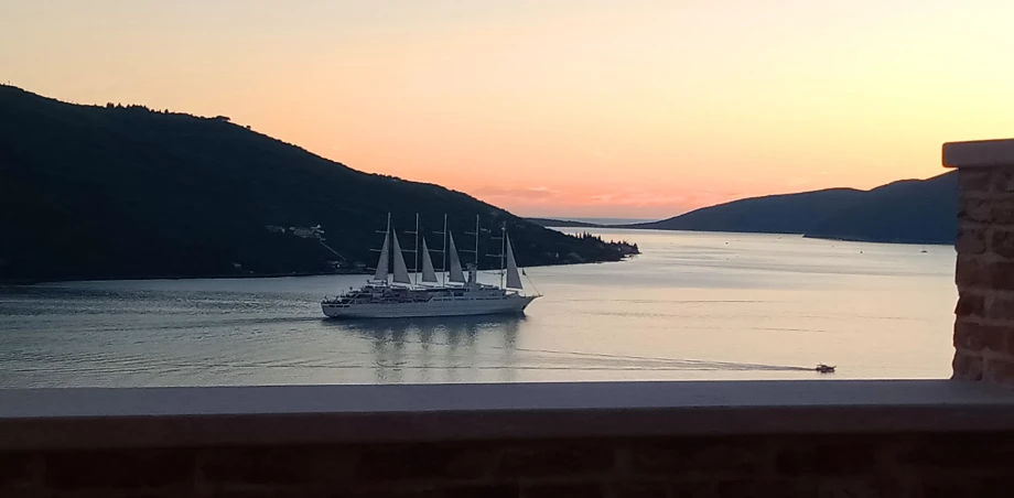 Sunset View from the Villa