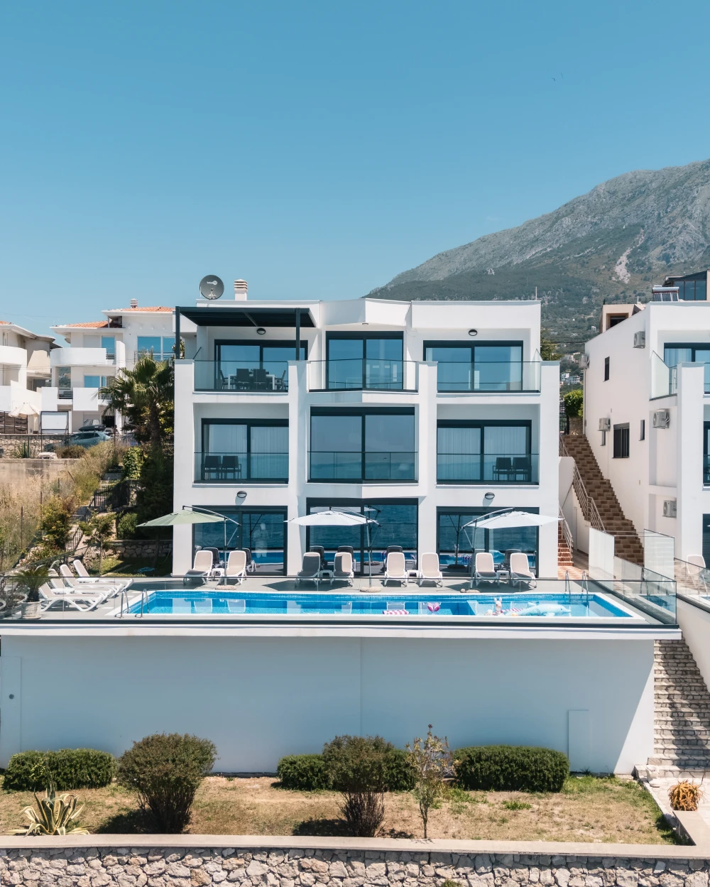 7-Bedroom Beachfront Villa with Sea Views