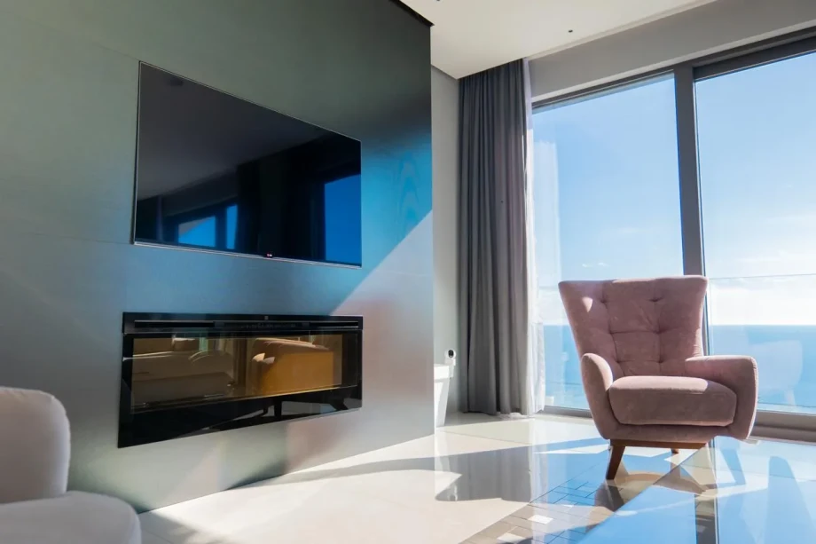 Beautiful Living Room with Stylish Interior