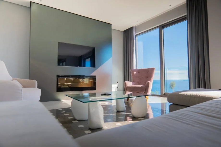 Beautiful Living Room with Stylish Interior