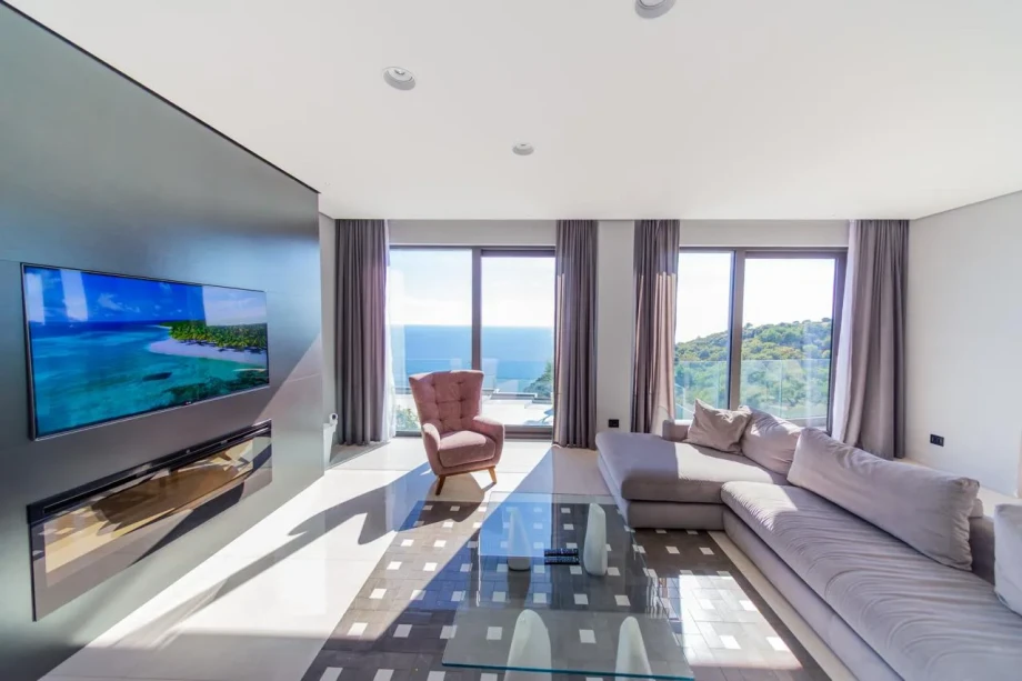 Beautiful Living Room with Stylish Interior