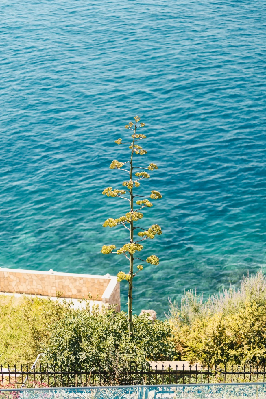 Beachfront Villa with Panoramic Sea View