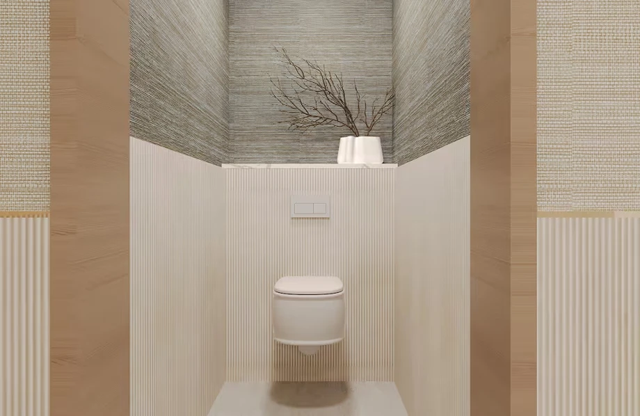 Villa Seryn – Elegant Bathroom with Contemporary Fixtures