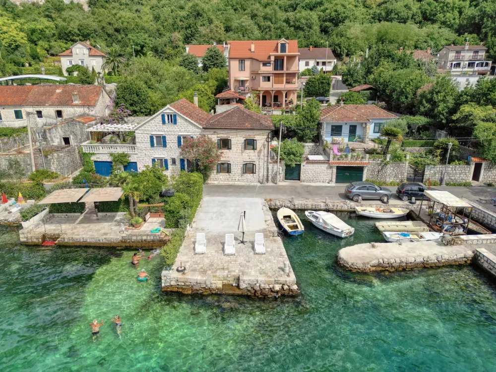 Scenic Outdoor Space with Sea and Harbor Views