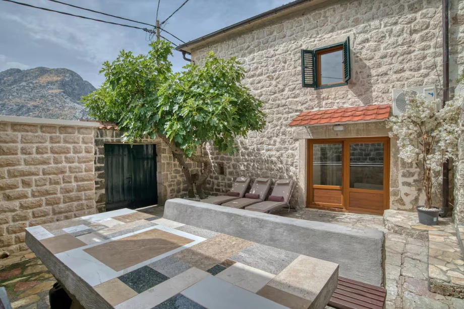 Cozy Outdoor Seating Space