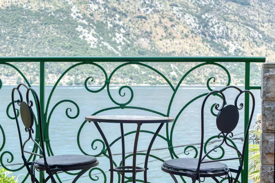 Sunlit Terrace with Stunning Sea Views