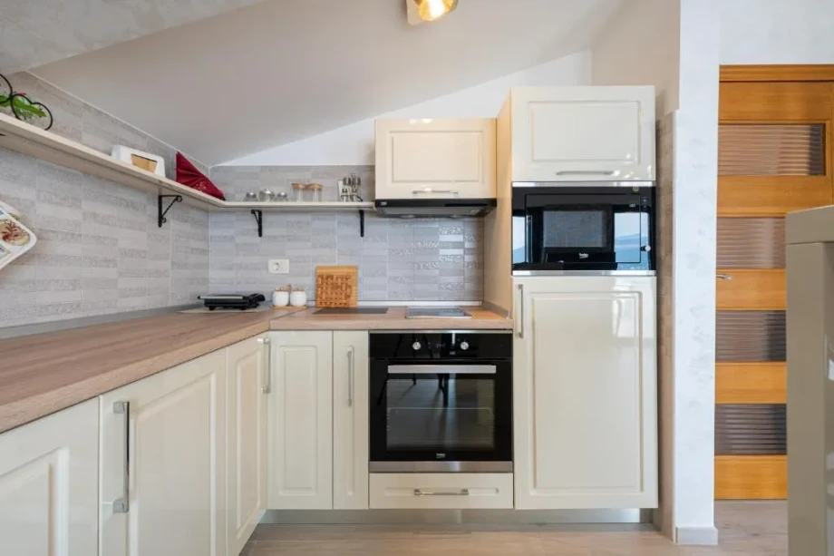 Second Kitchen Area with Dining Nook and Contemporary Design