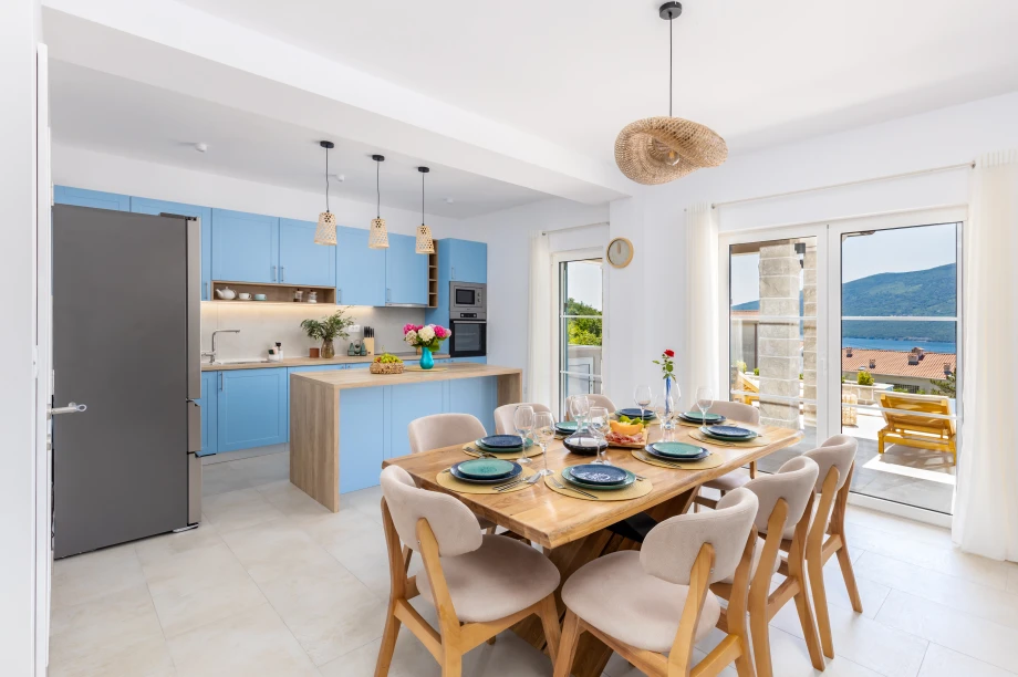 Dining Area with Elegant Mediterranean Decor