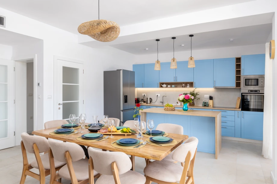 Kitchen and Dining Area