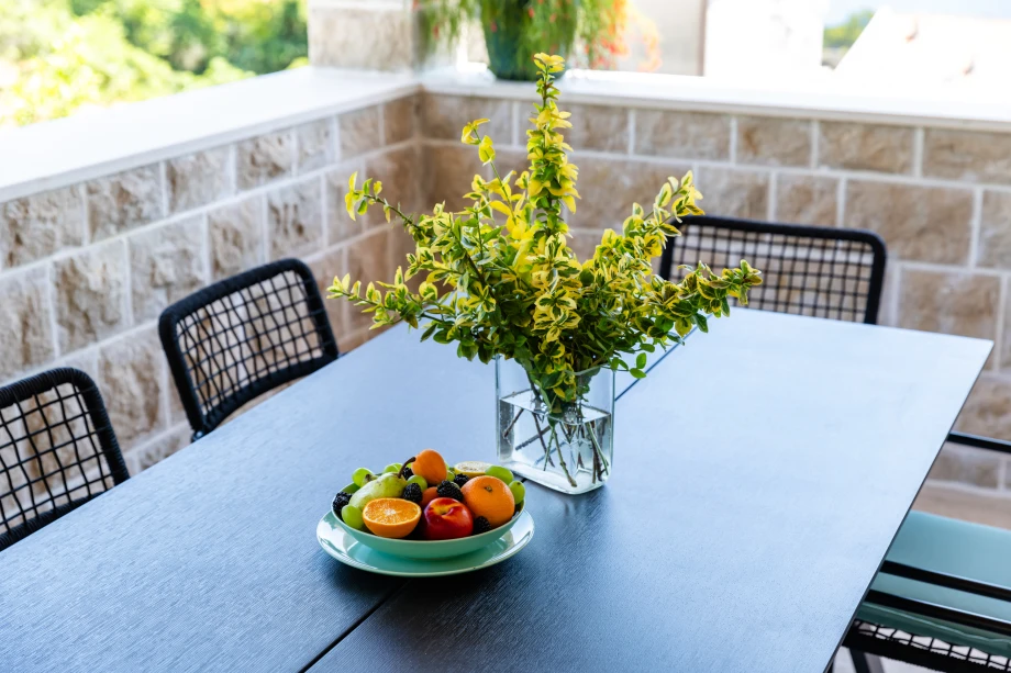 Terrace with Outdoor Dining Table
