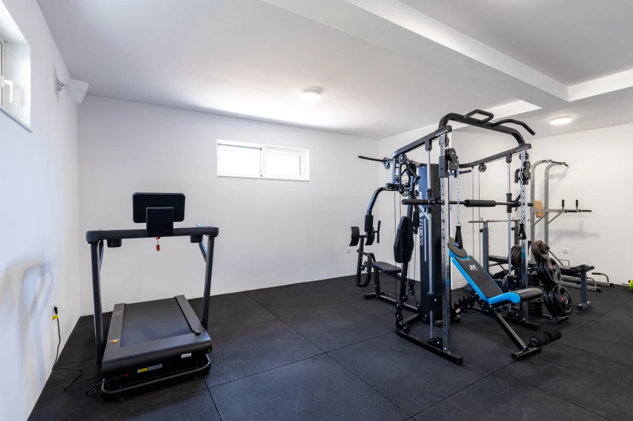 Private Gym with Modern Fitness Equipment