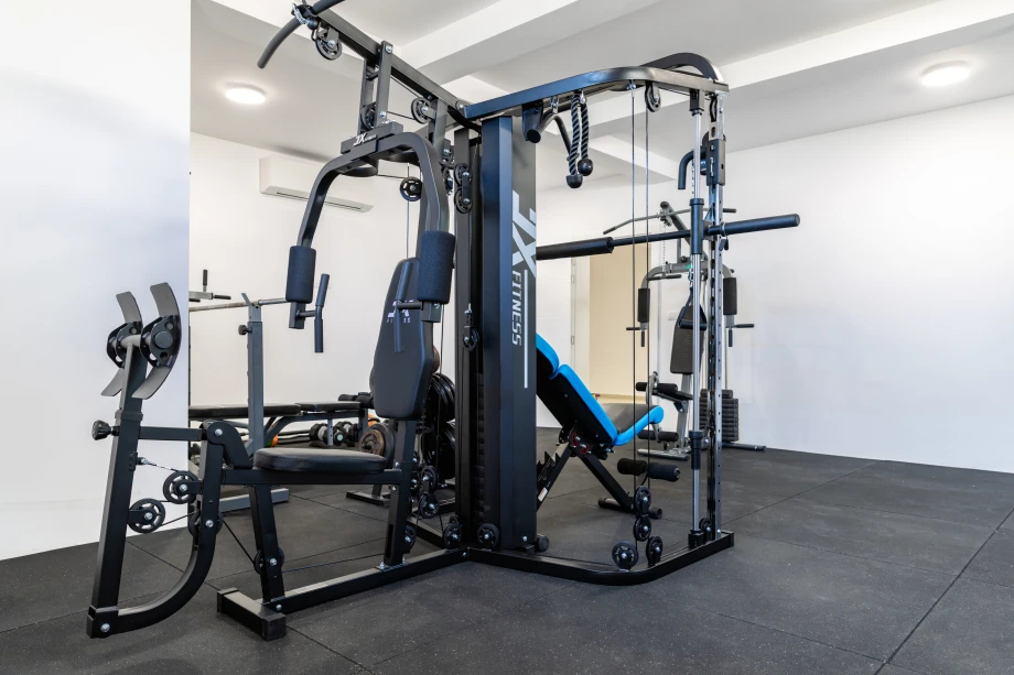 Fitness Room with Cardio Equipment