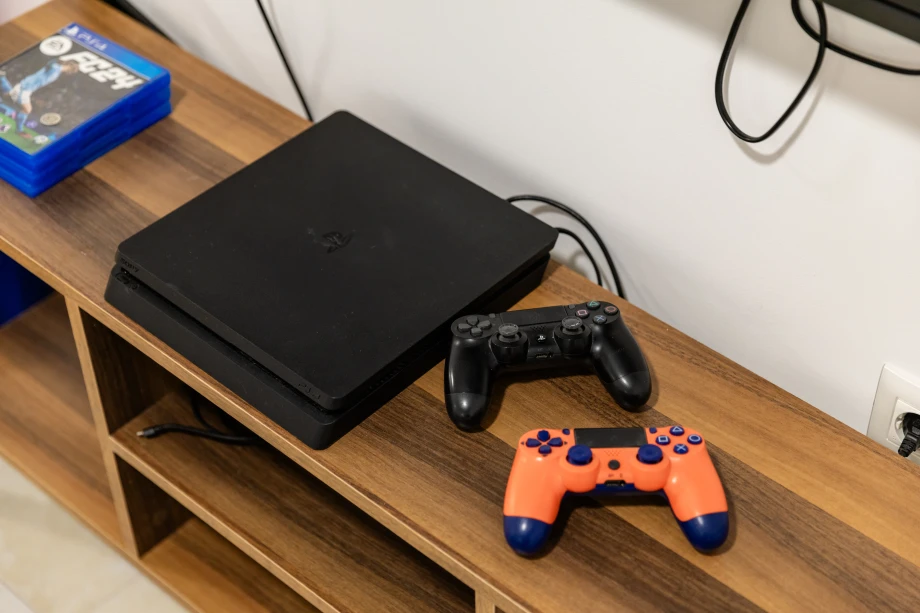 Gaming Zone with PlayStation Console