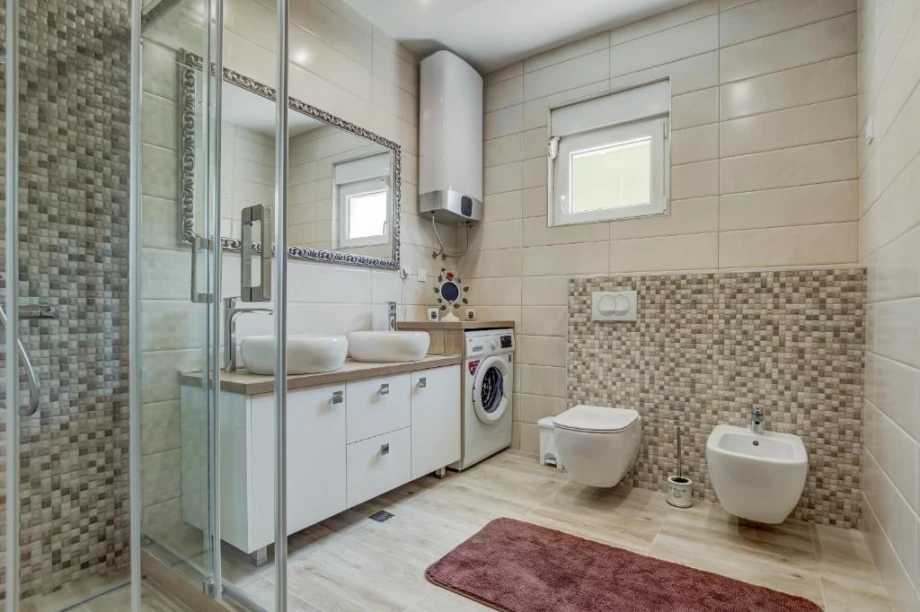 Bright Bathroom with Walk-In Shower