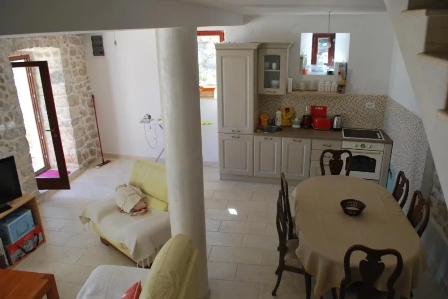 Kitchen and dining area