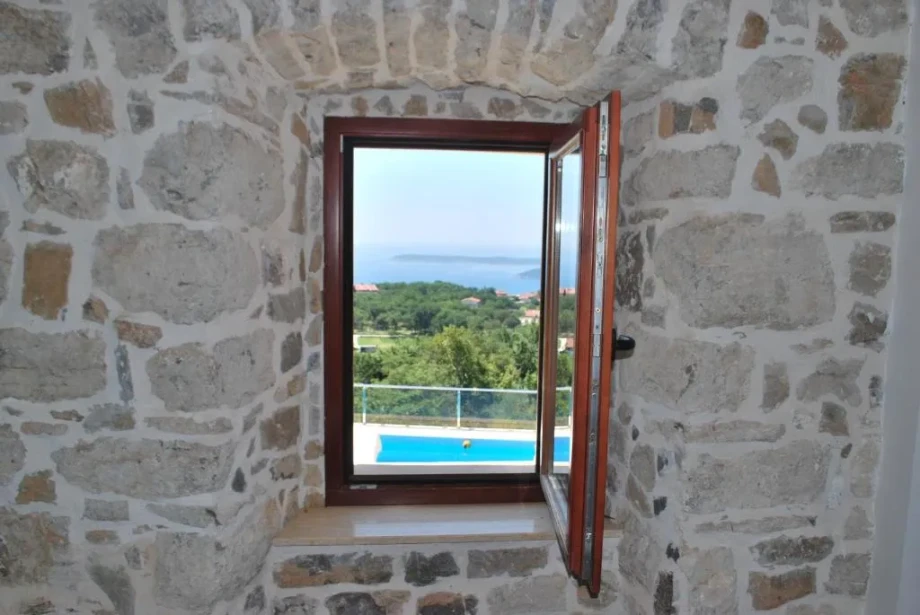 Villa window view