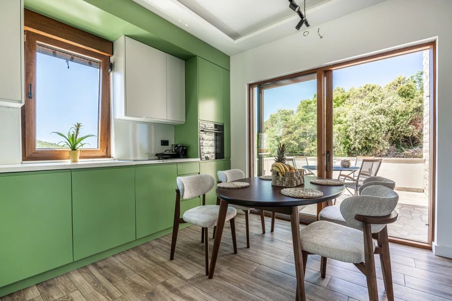 Kitchen with Light Interiors