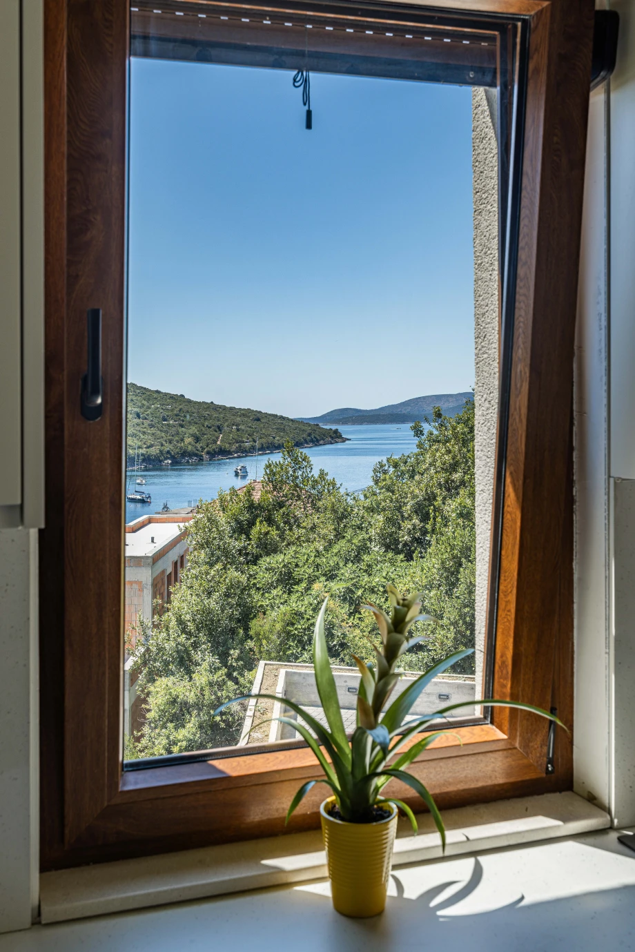 Window View to Adriatic Coast