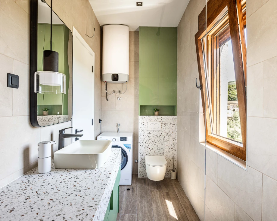 Spacious Villa Bathroom