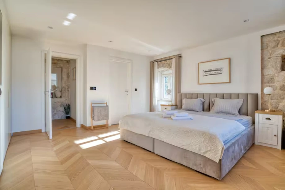 Bedroom interior with calming décor