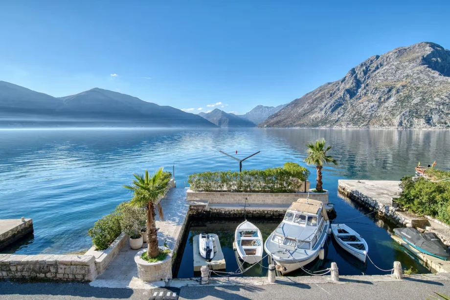 Villa Riviera Privata — Open Bay Sea View from Waterfront Setting