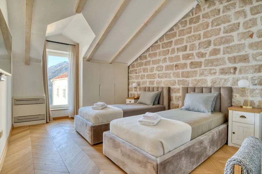 Villa Riviera Privata — Bedroom 3 Interior with Elegant Furnishings