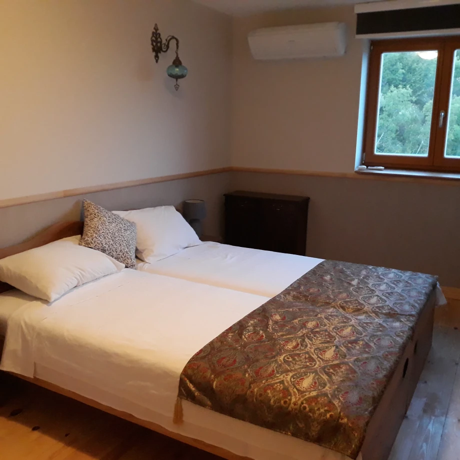 Villa Ventura Elegant Bedroom Bed with Premium Linens in Budva Luxury Villa