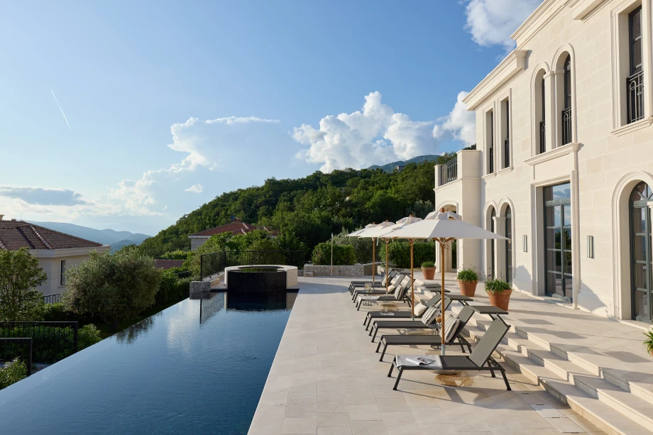 Mountain View Above the Pool at Villa Gran Palacio